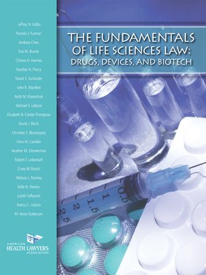 cover image of AHLA The Fundamentals of Life Sciences Law